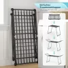 KINGRACK kihúzható nagyméretű ruhaszárító, fekete