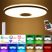 Round RGB  hangszorós Okos Lámpa