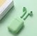 Inpods 12 Macaron Zöld - soft touch vezérléssel, matt felülettel