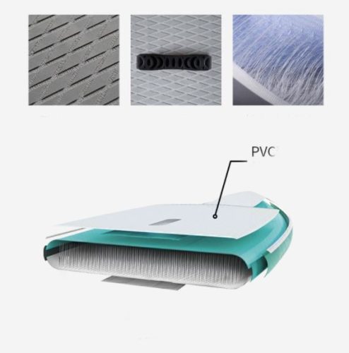 SeaWOLF PRO Felfújható Állószörf (SUP) 3,2m táskával extrákkal