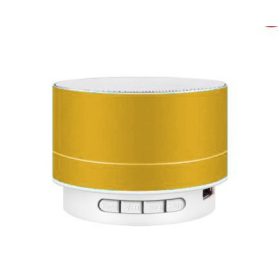 A10 Bluetooth hangszóró fémes sárga