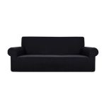  Perma's exkluzív univerzális vízálló,rugalmas kanapéhuzat fekete (2 személyes)