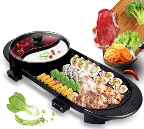 Cabinahome Asztali Grill sütőlap 