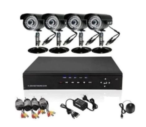 4K AHD CCTV biztonsági kamera szett