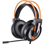HellCrack Z11 gaming Narancs Fejhallgató headset