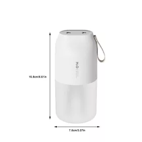 Akkumlátoros dupla fújós párásító 300 ml 