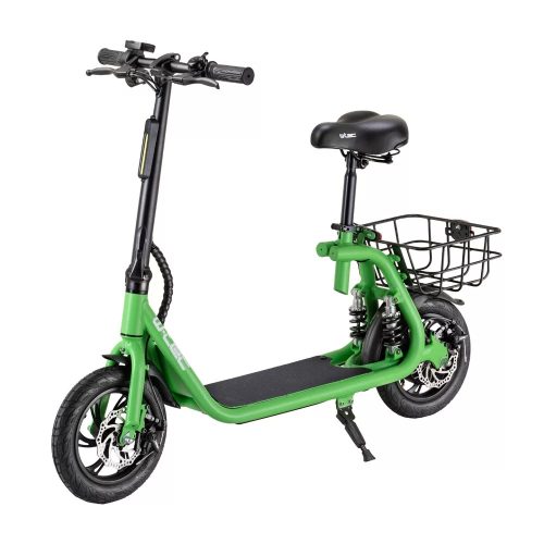 Elektromos Roller levehető üléssel, kosárral - Zöld - HITEL NINCS!!!