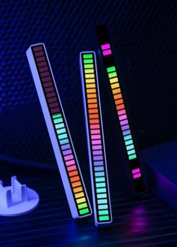 Alphaone Zenére változó RGB led kijelző