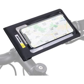 Vizálló biciklis telefontartó szürke