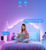 Teckin SL07 Smart RGB LED szalag 10m, Wi-Fi, 36 W, Zene szinkronizálás, Távirányító, Színes fény, Amazon Alexa / Google Assistant kompatibilis,