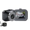 Autós menetrögzítő kamera tolatókamerával YC-Q12 - Biztosítsd be az autódat!