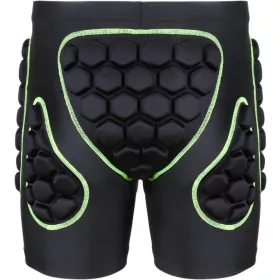 MotoShield Motoros férfi protektornadrág fekete-zöld M
