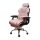 GamerElegance lábtartós szék pink