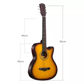 AriaTone 38 inch Akusztikus gitár készlet