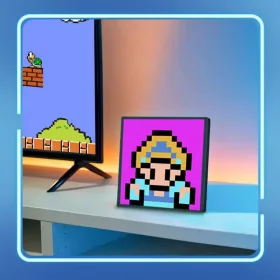   Gamer asztali digitális LED kijelző aplikációs vezérléssel - 16x16 pixel
