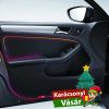 Okos autós LED világítás belső térbe -  110cm + 35 cm, applikáció+távirányító
