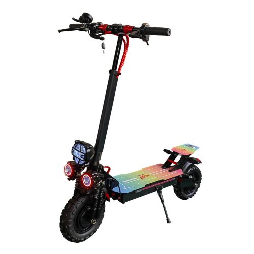 E-Scooter Összecsukható elektromos roller 2000W dupla motoros,40km/h sebességgel, Bluetooth hangszóróval - HITEL NINCS!!!