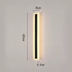 60 cm-es kültéri LED fali lámpa
