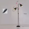 Dupla fejes modern állólámpa 170 cm