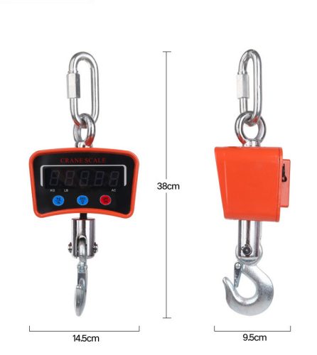 OCS-500 elektronikus függőmérleg 1000 kg – ipari daru mérleg