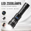 D73 USB tölthető, zoomolható LED kézilámpa – erős fényű kültéri zseblámpa