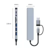 USB Type-C 8in1 univerzális elosztó HUB