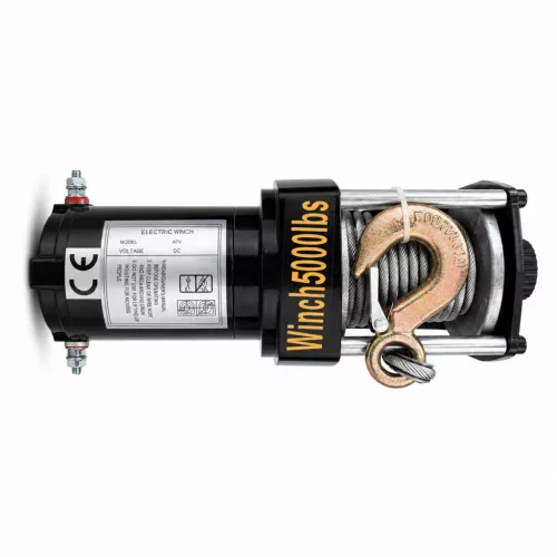 Pro ATV Winch 12V / 5000 lbs (2268 kg) Elektromos csörlő acélkötéllel