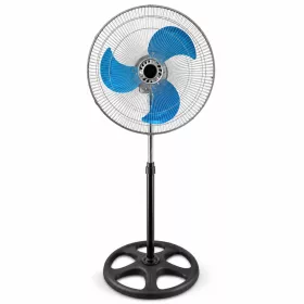   2 darabos, 18 colos állóventilátor szett – 3 fémlapáttal, 3 sebességfokozattal, 100-128 cm között állítható