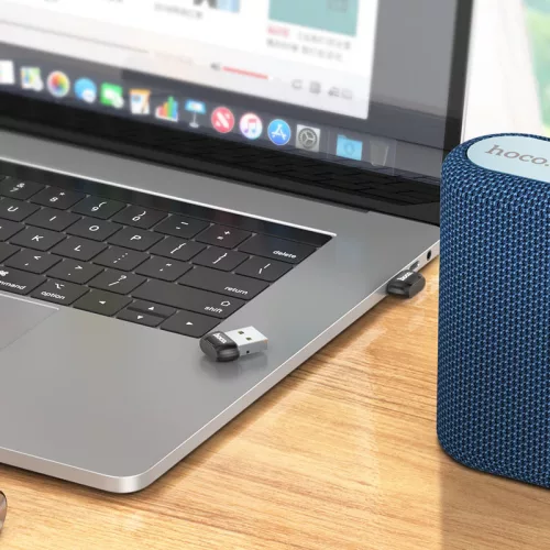 HOCO UA18 Bluetooth 5.0 USB-A nano adapter, fekete