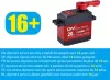 diymore 8120MG vízálló digitális szervó – 20 kg, 270°, 2 db