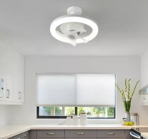 Proled  ledlámpa ventilátor e27 foglalattal,távirányítóval