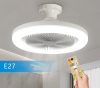 Simple ledlámpa ventilátor e27 foglalattal , távirányítóval