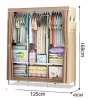 Sorno Mobil gardróbszekrény bézs 125cm*45cm*168cm