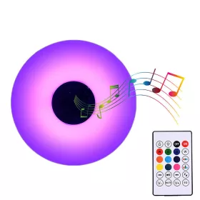   RGB lámpa beépített hangszóróval 20W távirányítóval E27