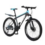 Mingo 686 21 sebességes hegyi kerékpár fekete-kék