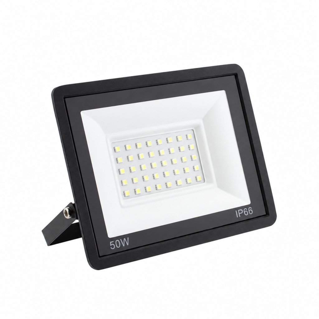 50 W-os hideg fehér LED reflektor, IP66
